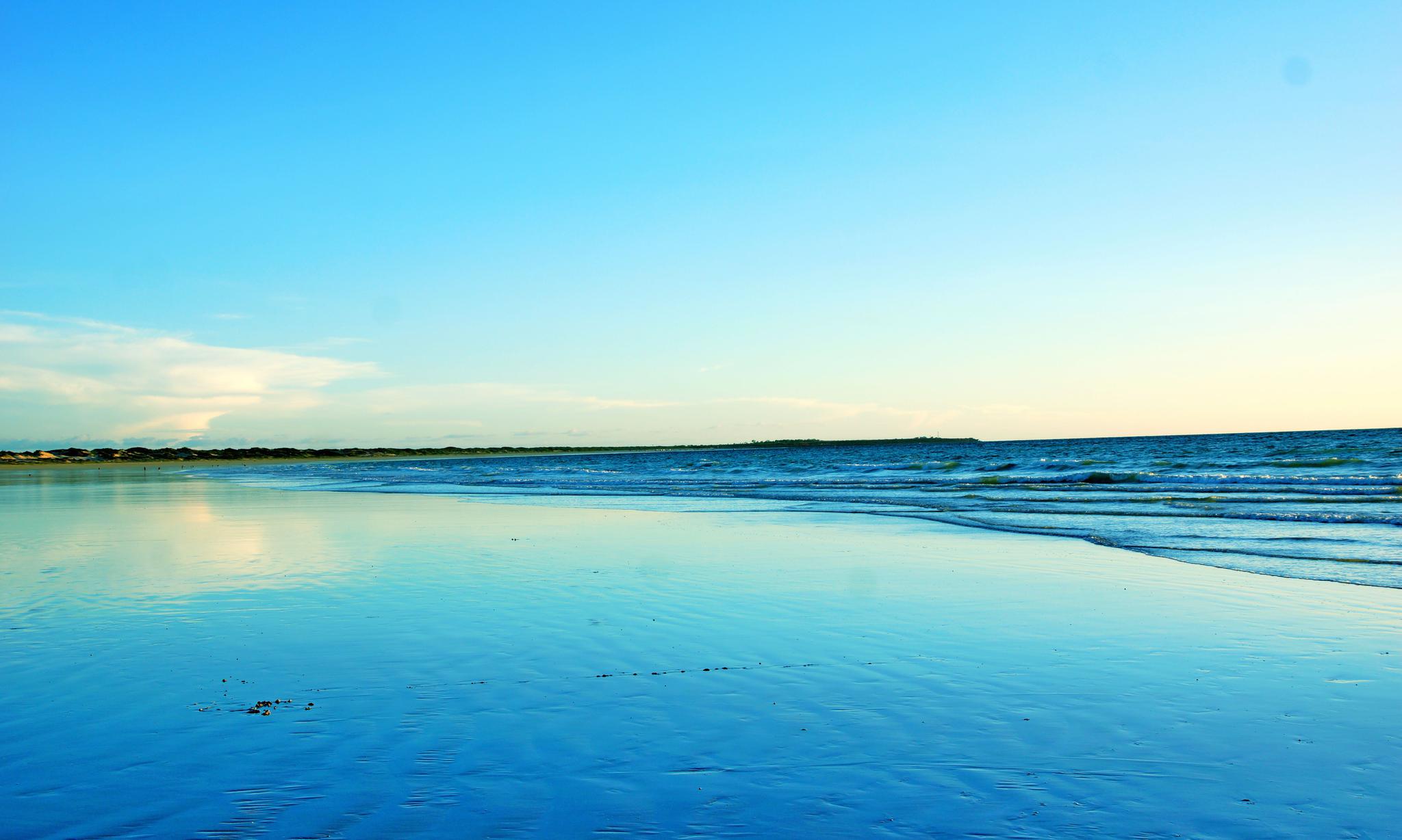凯布尔海滩,欣赏波澜壮阔的大海,感受漫步沙滩的浪漫