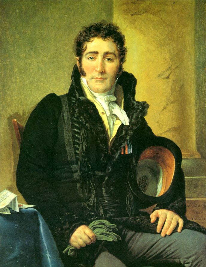 拿破仑时代法国最著名的画家Jacques Louis David作品欣赏