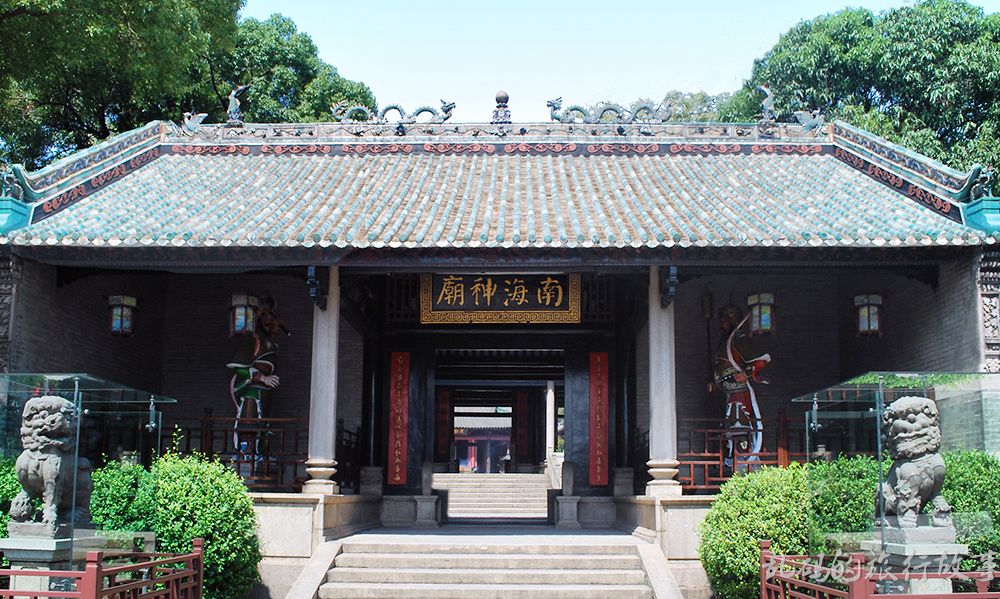 创建于隋开皇十四年(594)年的广州南海神庙,又称波罗庙,由隋文帝下诏