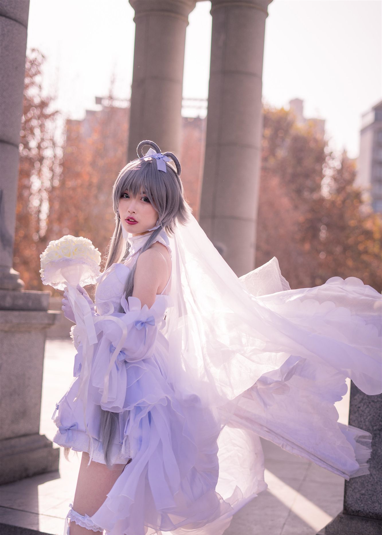 vocaloid:洛天依花嫁cos,童年女神也长大了,锦衣卫何在?