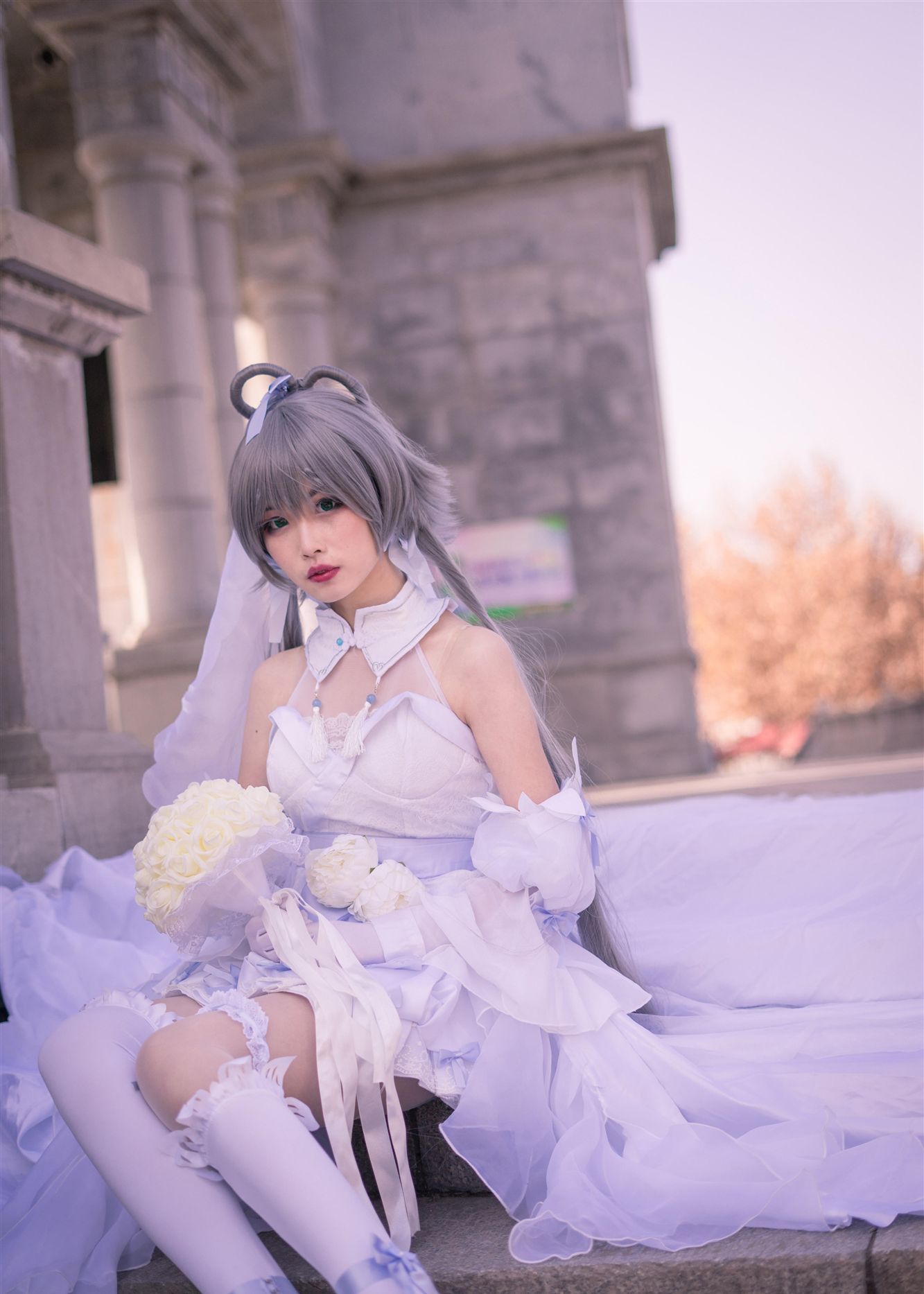 vocaloid:洛天依花嫁cos,童年女神也长大了,锦衣卫何在?