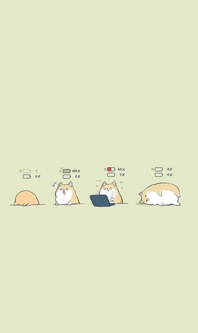 可爱简约壁纸,大屏幕手机壁纸,卡通超萌锁屏,不进来会后悔滴