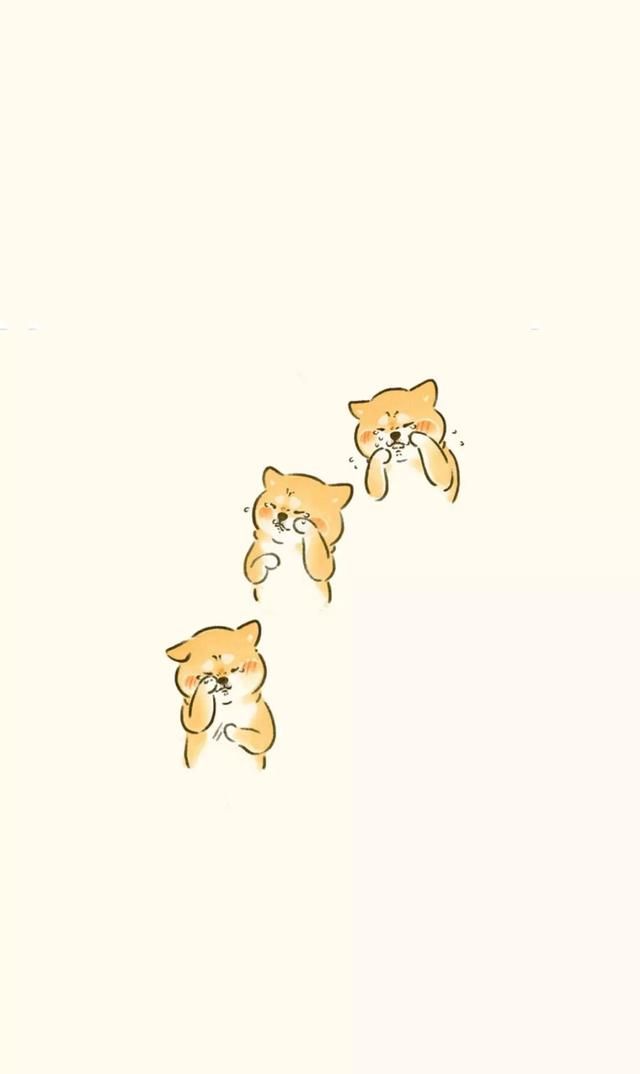 可爱简约壁纸,大屏幕手机壁纸,卡通超萌锁屏,不进来会后悔滴