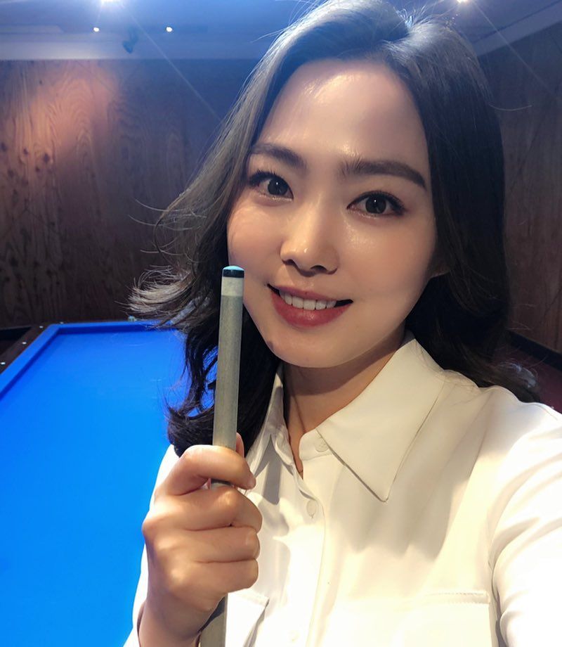 韩国九球天后,颜值媲美潘晓婷,年过三十依然风华绝代|潘晓婷|车侑蓝