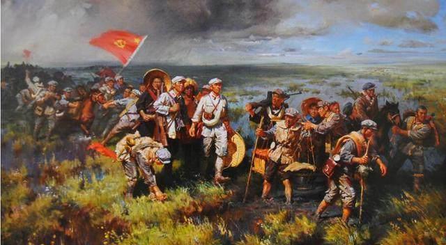 在两万五千里长征期间,红军一共改变了几次行军大目标?