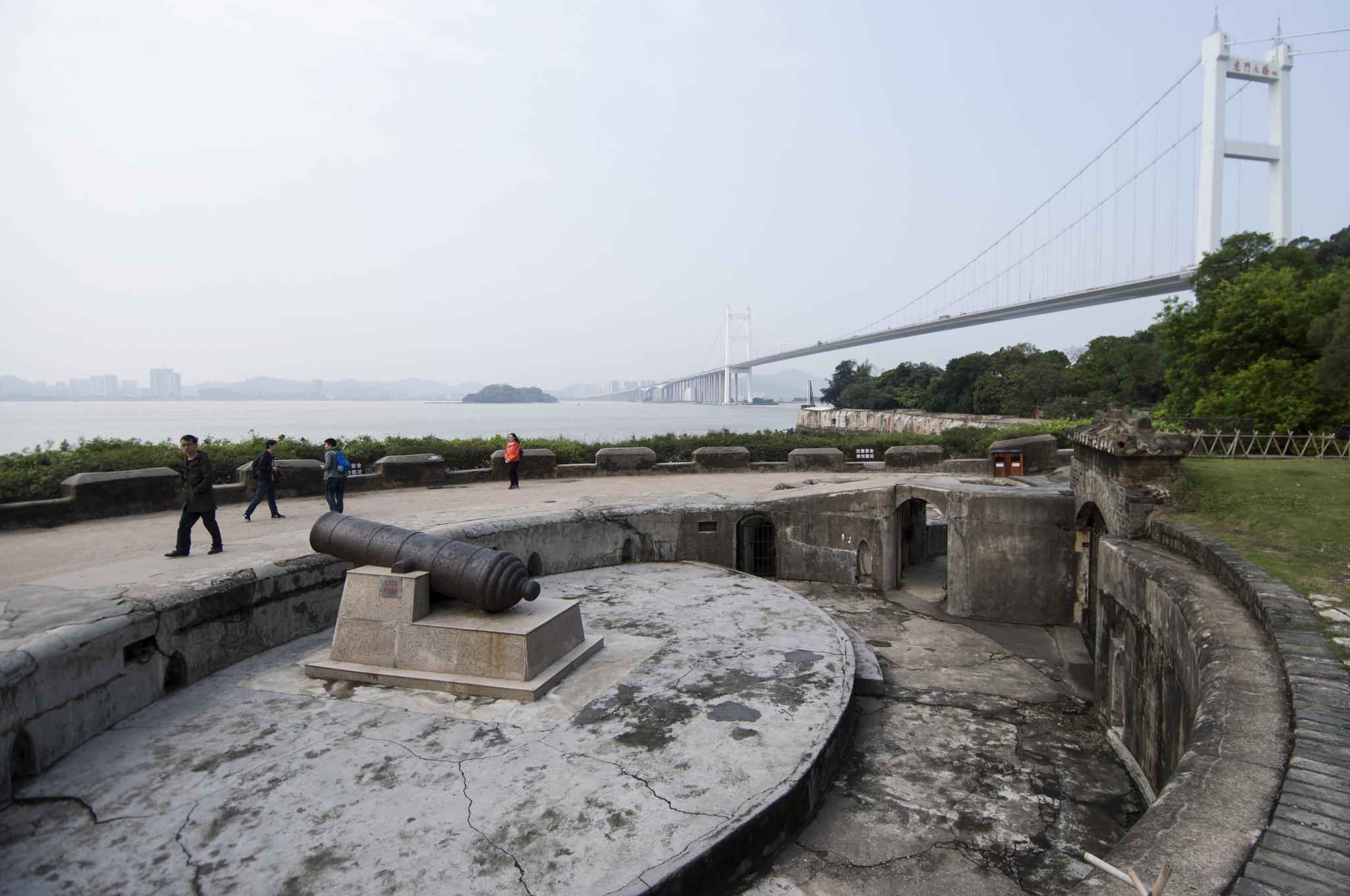 广东省东莞市虎门镇:威远炮台旧址