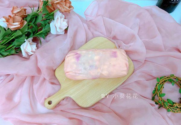 粉红火龙果毛巾卷#就是红烧吃不腻!