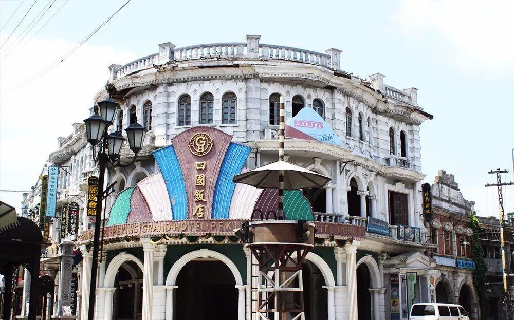 上海松江影视基地的影视城