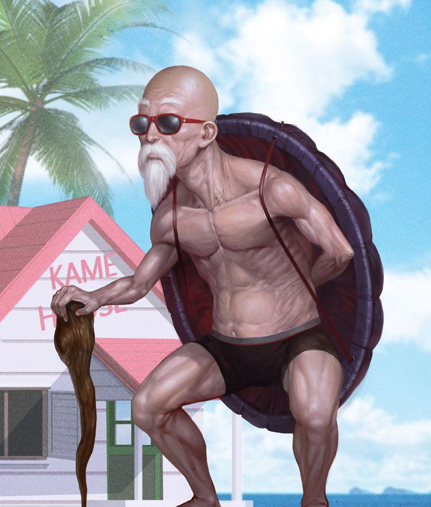 龙珠猎人画师lee笔下的人气动漫角色插画作品欣赏