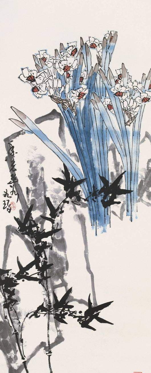 著名写意画家崔如琢,国画作品欣赏!