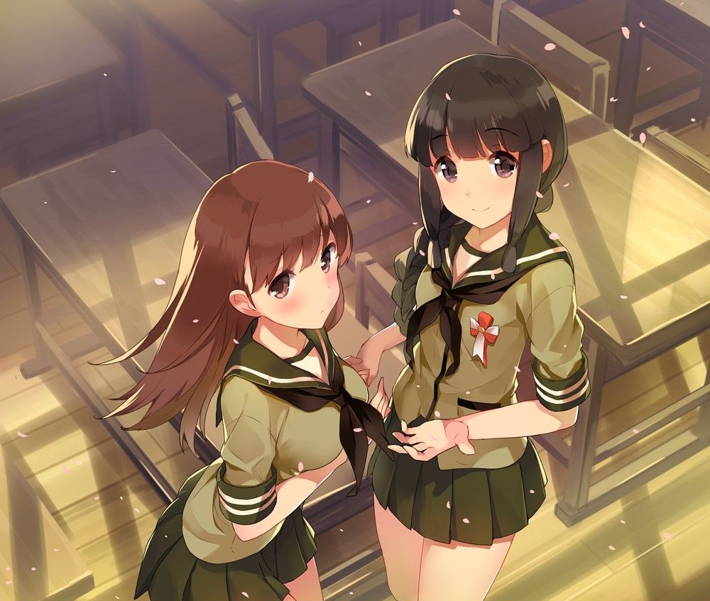 日本萌图壁纸最美时光应该是校园时光吧来看看动漫里的校园