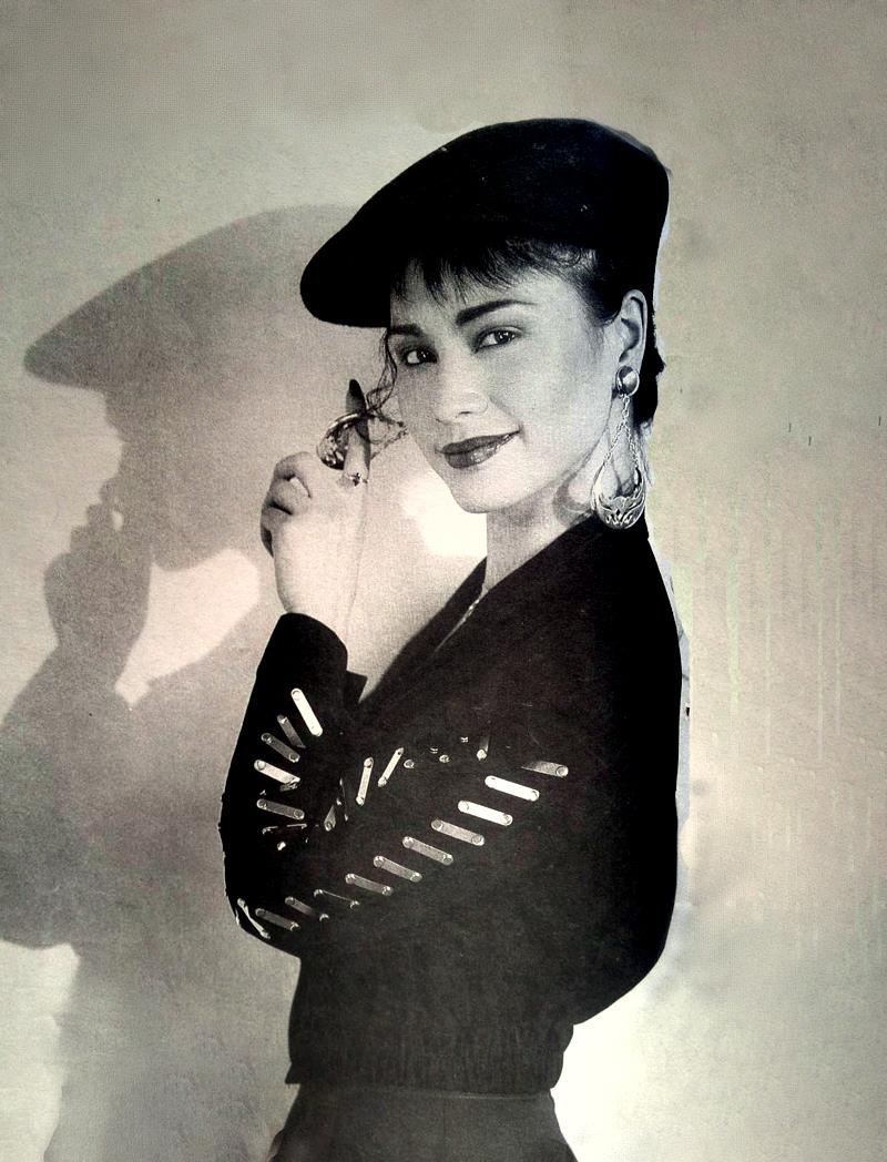 张晓敏,魅力四射,12张老照片,见证了一代女星的精彩人生路