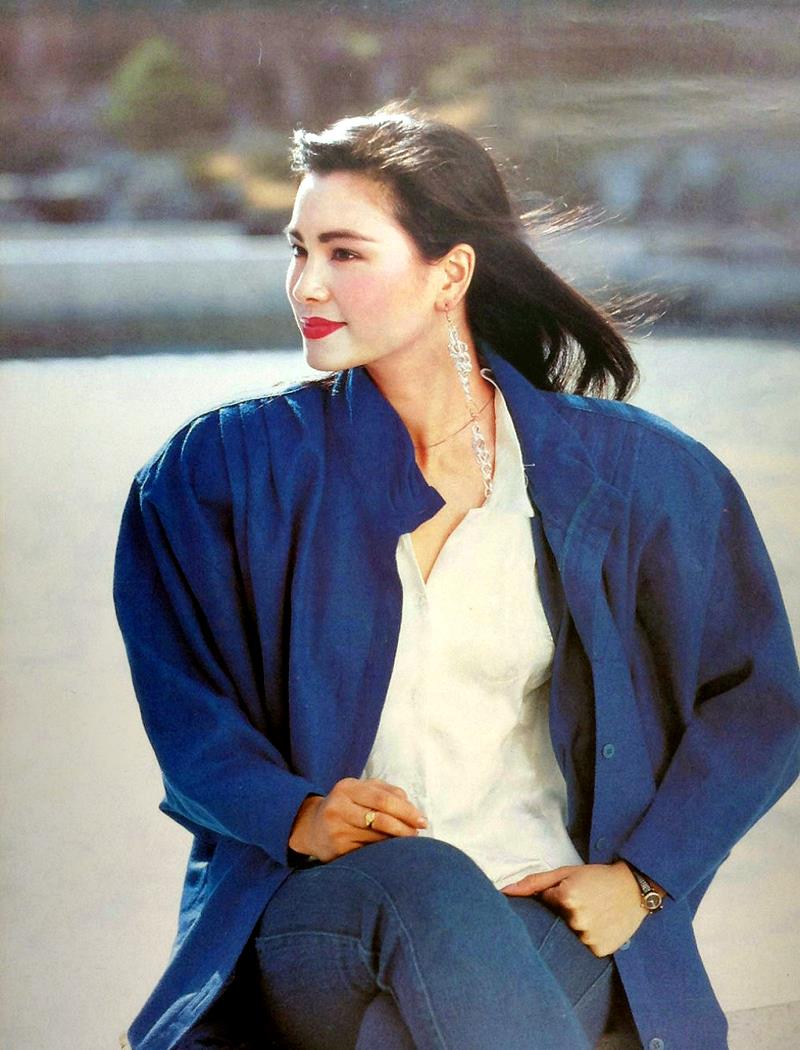 张晓敏,魅力四射,12张老照片,见证了一代女星的精彩人生路