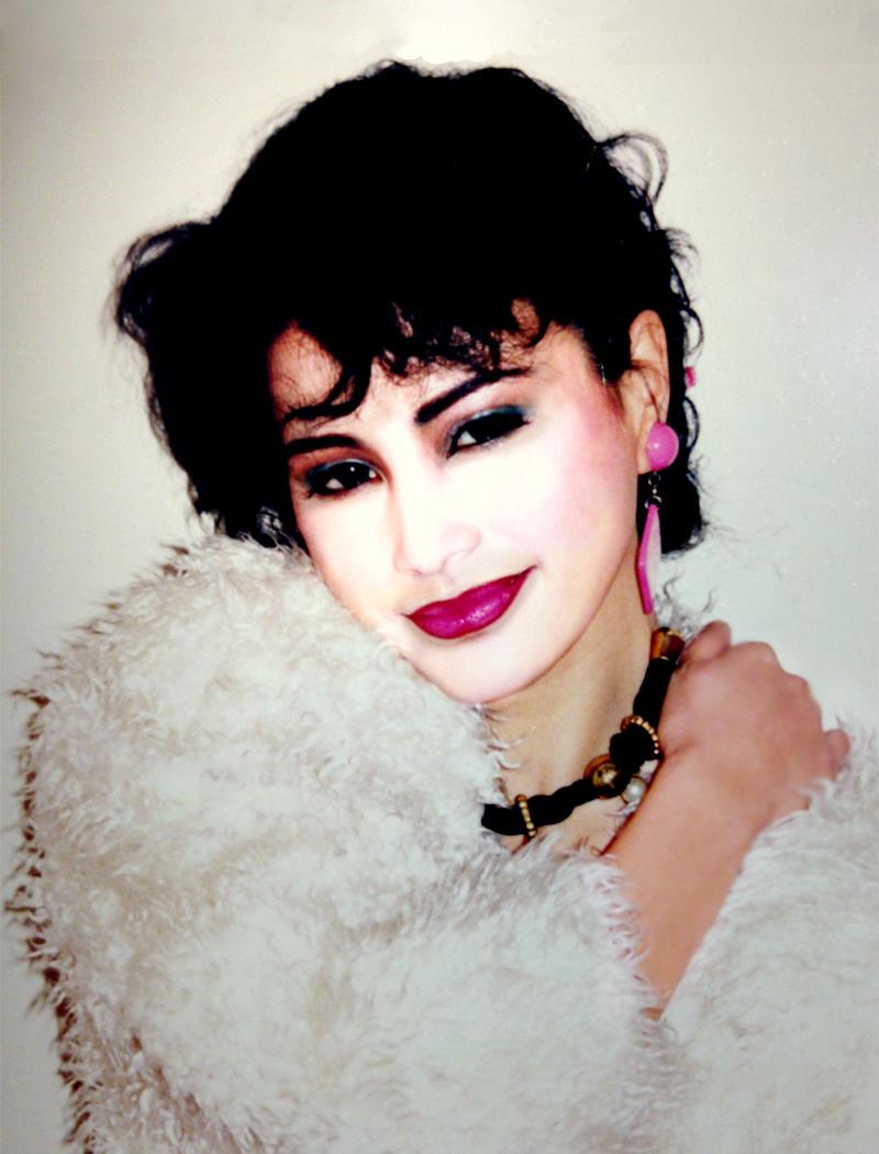 张晓敏,魅力四射,12张老照片,见证了一代女星的精彩人生路