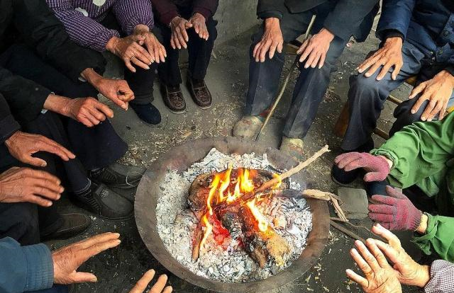 湖北农村过年"烘火",新装备让人称绝