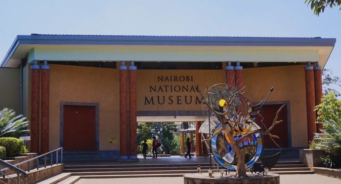 肯尼亚国家博物馆位于内罗毕市中心是非洲最著名的博物馆之一