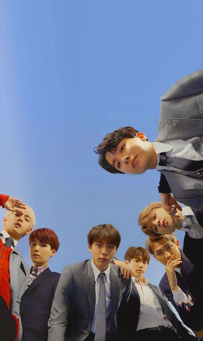 防弹少年团手机壁纸 锁屏壁纸 bts-金泰亨田柾国朴智旻闵玧其