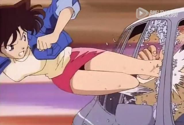 名侦探柯南中小兰的飞毛腿有多牛吓呆冲田和平次基德更是胆寒