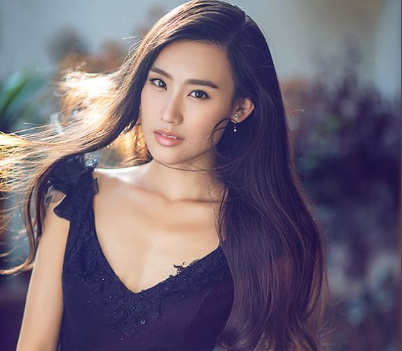 王婉中与莫兰迪色系,最温柔婉约,太美了!