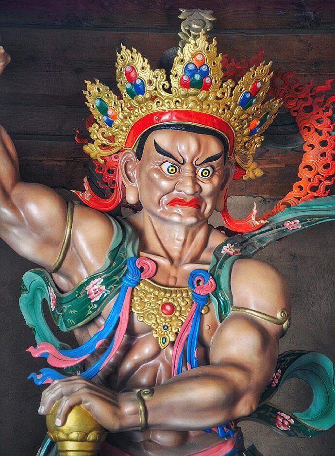 青海海东乐都瞿昙寺佛像壁画 如能全部保留下来,那可是瑰宝