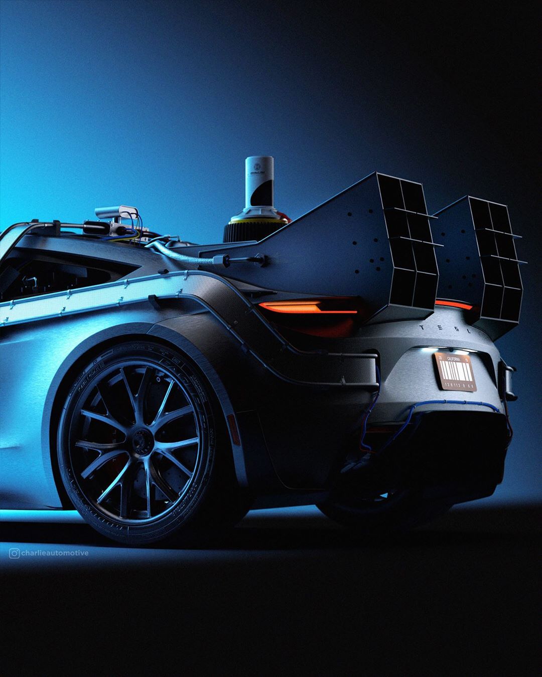 当特斯拉跑车搭载spacex航天推进器!