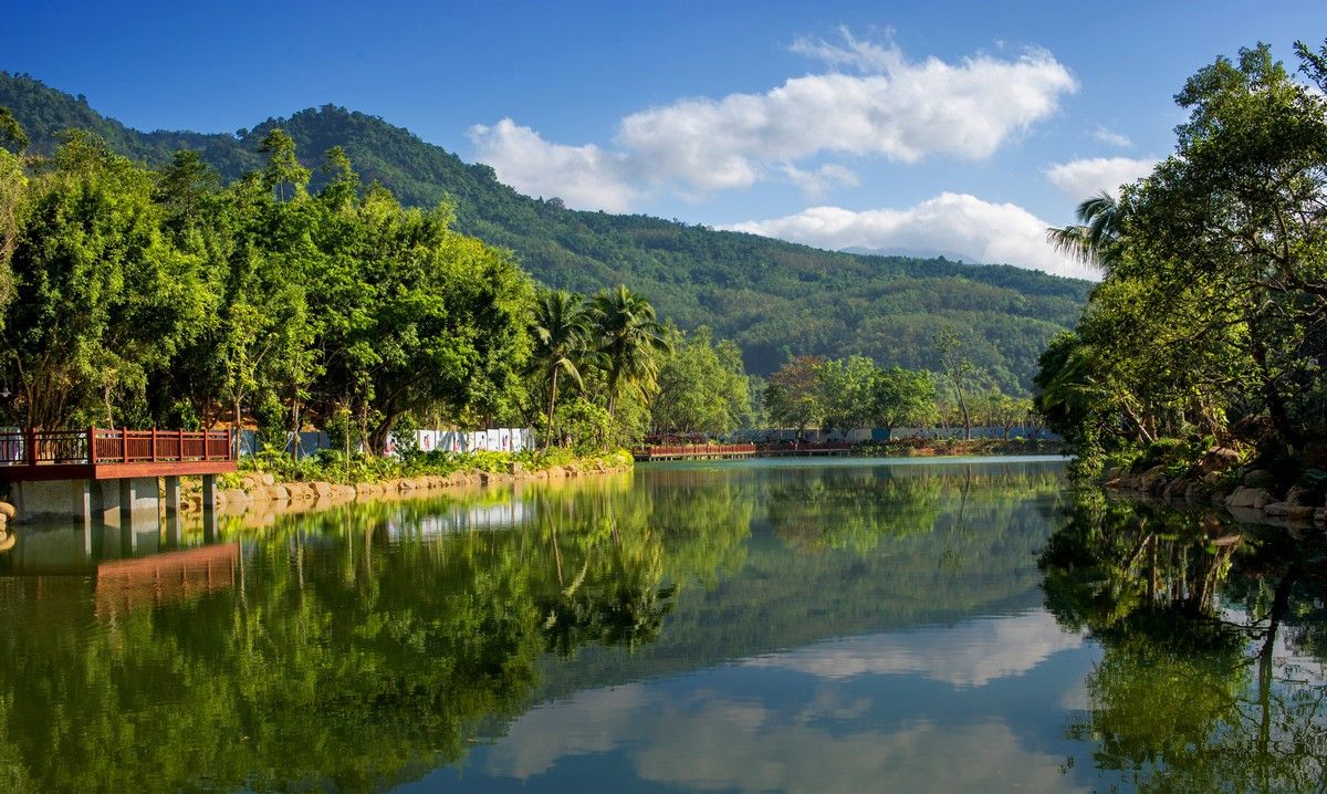 海南岛的象征:五指山