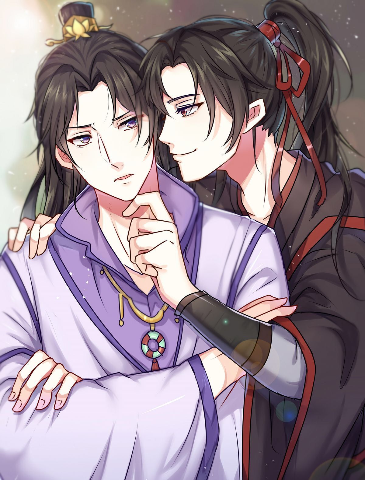 魔道祖师二次元古风壁纸我是人间惆怅客知君何事泪纵横