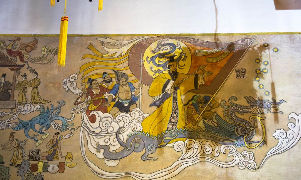 从黄地,黄帝到皇帝看中华古文明的发展历程|轩辕|新郑|炎帝|蚩尤|始祖_新浪新闻