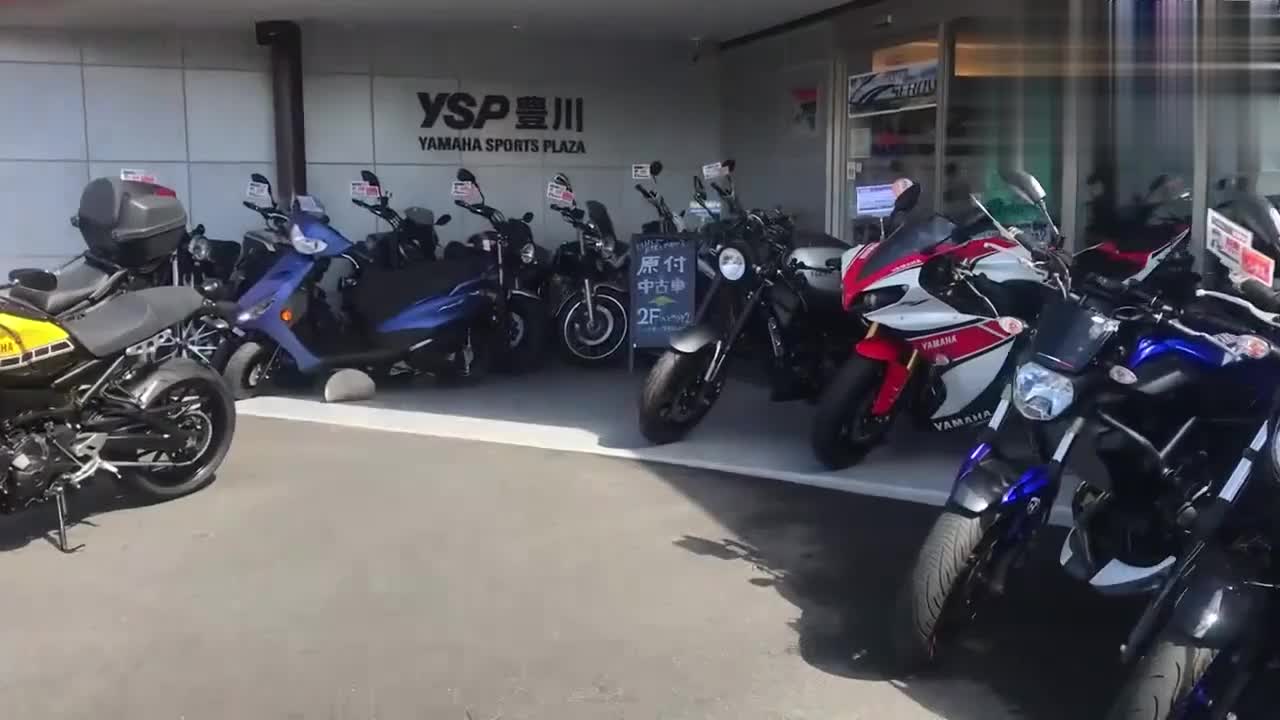 日本二手摩托市场随拍不愧为摩托大国车型不要太多 日本二手摩托市场随拍不愧为摩托大国车型不要太多