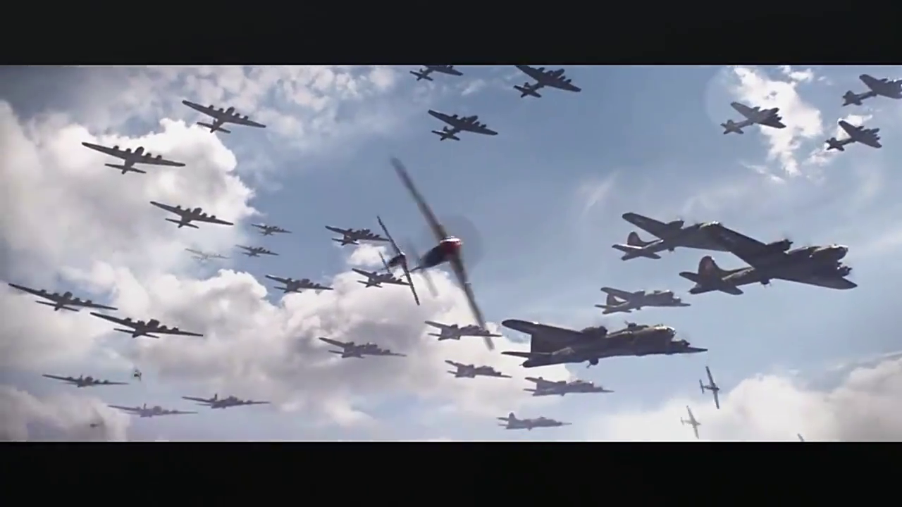 美军轰炸机被10架德国攻击机追着打,差点全军覆没