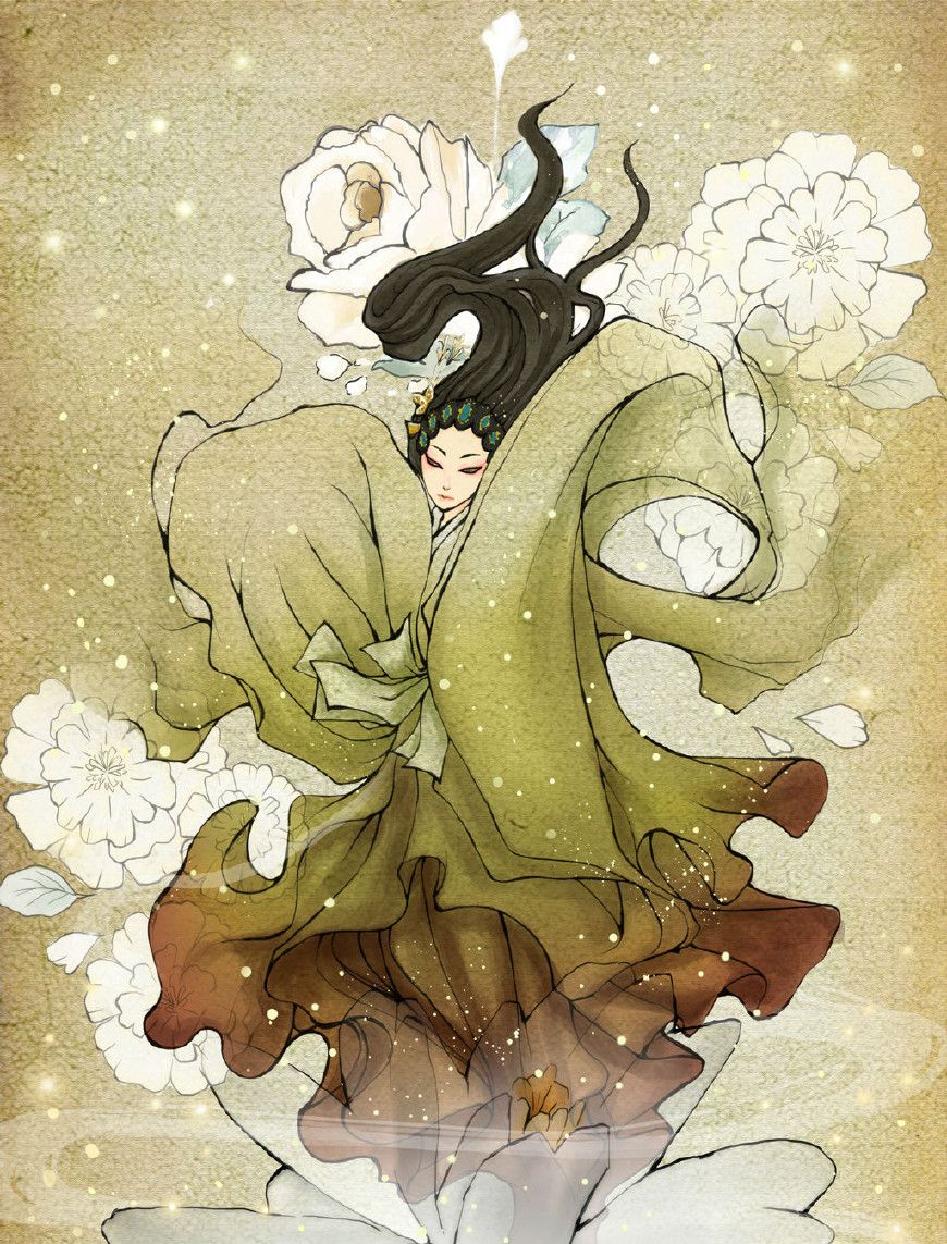 山有扶苏隰有荷华这些素色古风的惊艳绝绝