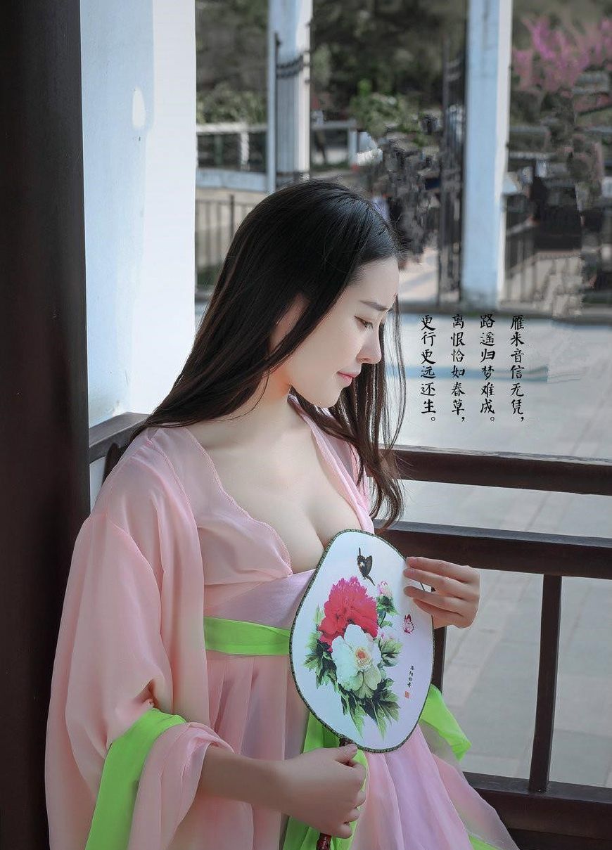 美女摄影 古装美人醉红尘