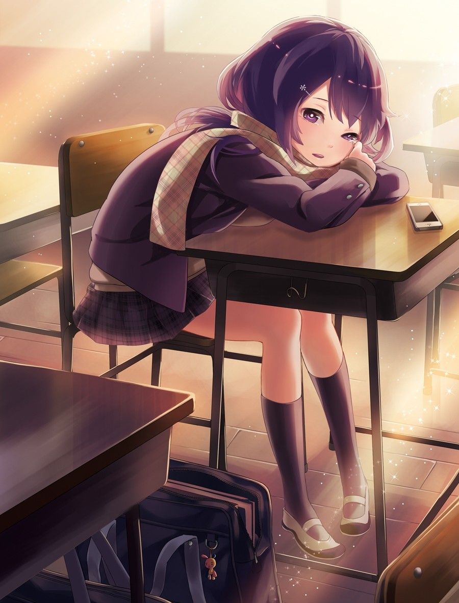 日本萌图壁纸最美时光应该是校园时光吧来看看动漫里的校园