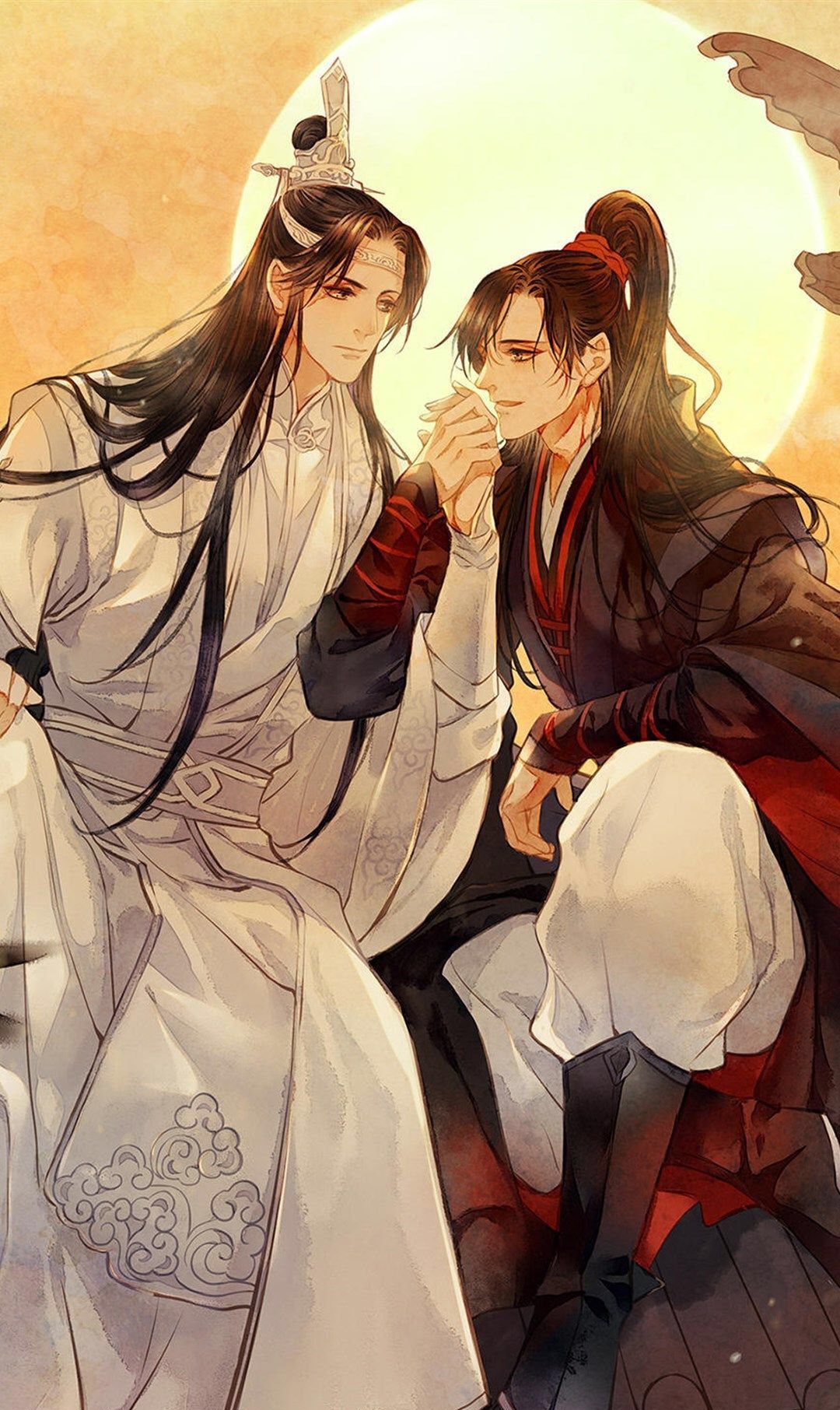 魔道祖师二次元古风壁纸我是人间惆怅客知君何事泪纵横