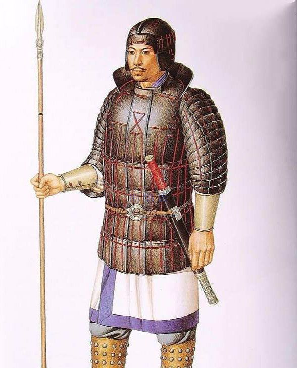 古代复原图我国各朝武将铠甲图第一个武将铠甲最威武