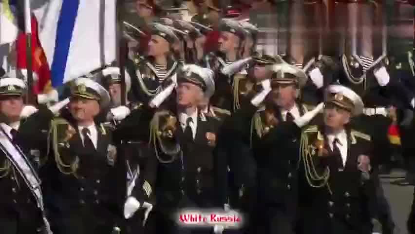 中国三军仪仗队参加白俄罗斯独立日阅兵