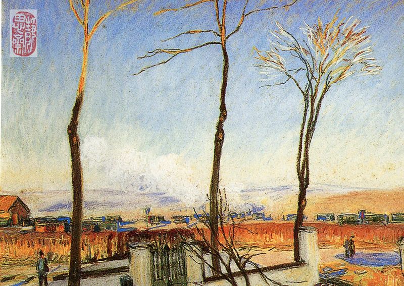 印象派大师西斯莱晚期油画作品欣赏