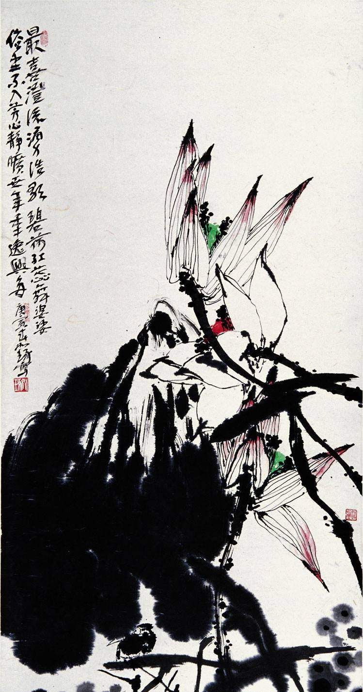 著名写意画家崔如琢,国画作品欣赏!