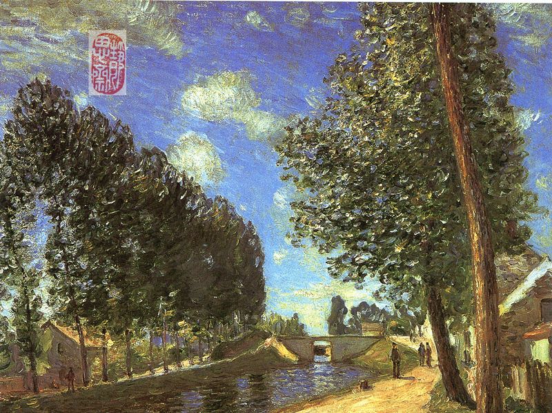 印象派大师西斯莱晚期油画作品欣赏