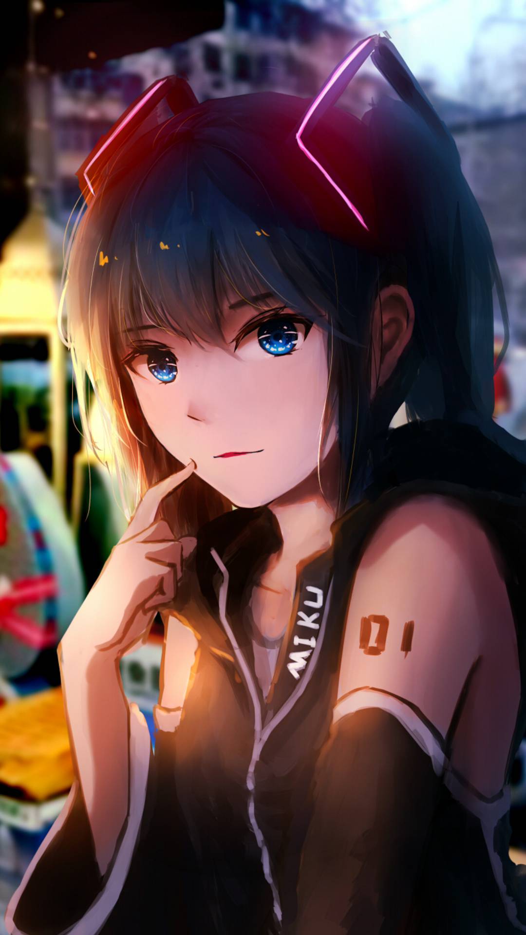 二次元萌妹子唯美壁纸高质量图集80