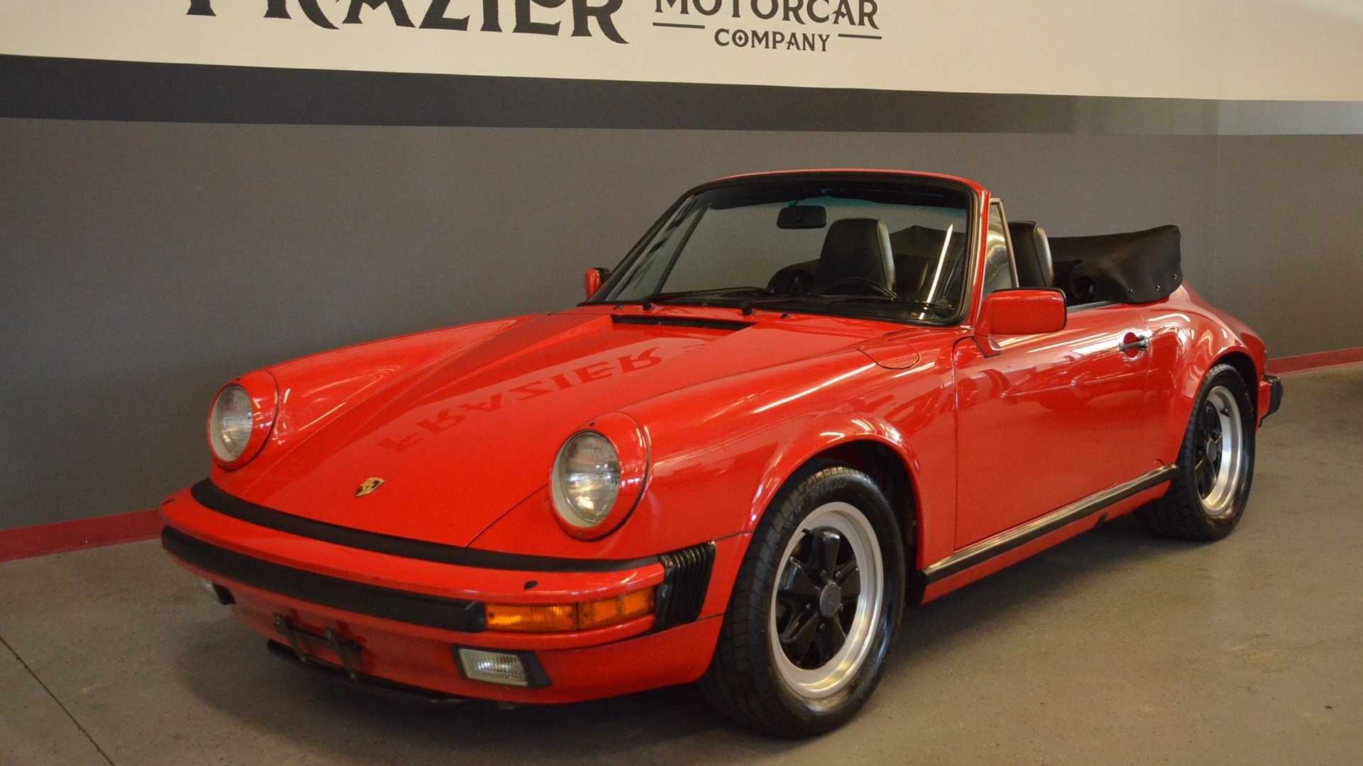 来自1986年保时捷911 carrera cabriolet,配3.2升水平对置引擎