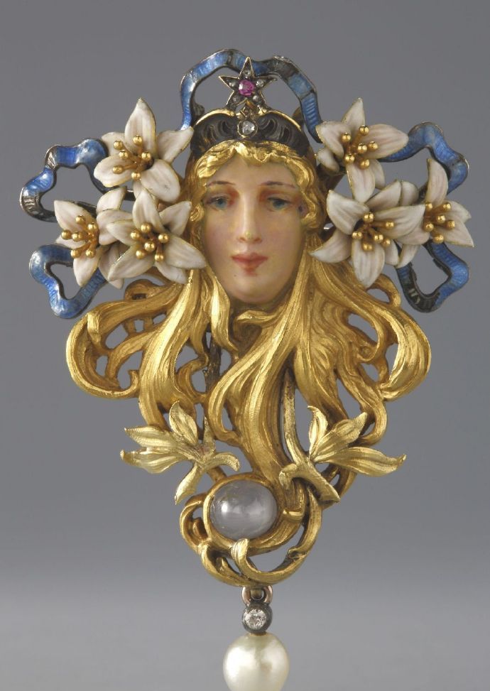 一组镶嵌珍珠的首饰欣赏|珍珠|露珠|朝霞_新浪网