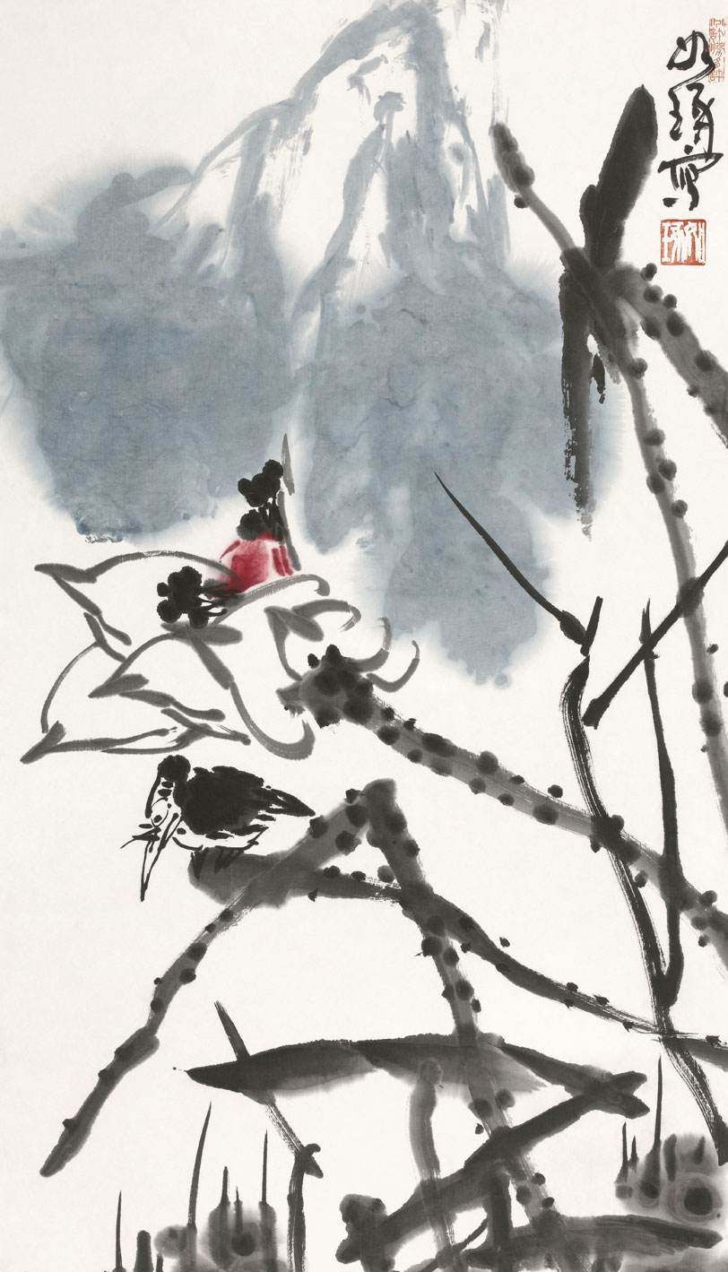 著名写意画家崔如琢,国画作品欣赏!