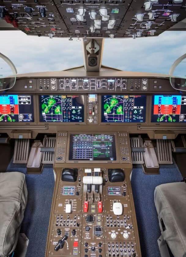 国产大飞机!c919驾驶舱大公开!