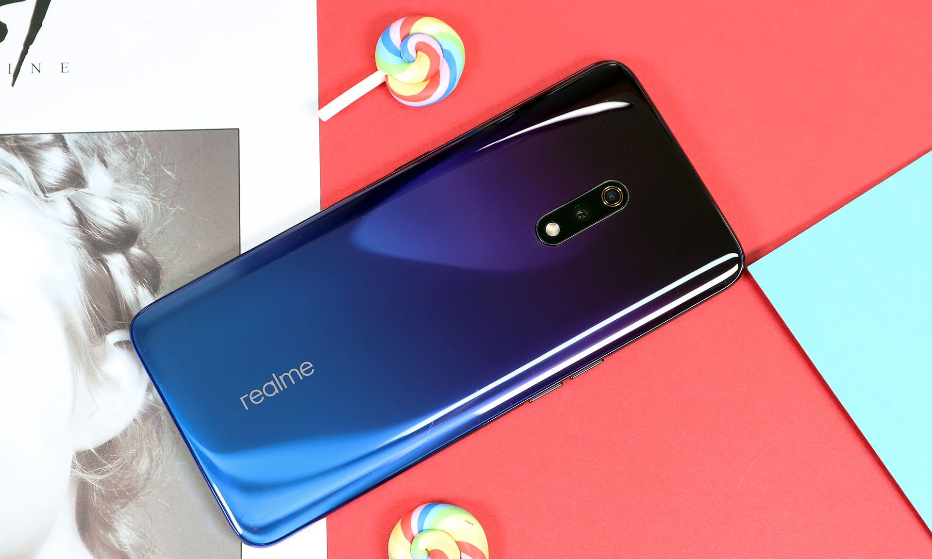 升降式前置摄像头屏幕指纹realmex图赏