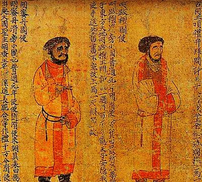 「知物」中国古代名家名画—梁元帝萧绎&《职供图》|职贡图|名画|萧绎_新浪新闻