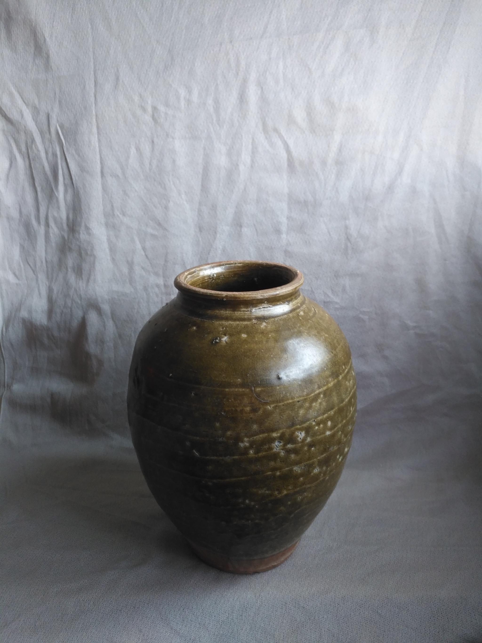 唐代岳州窑青瓷罐