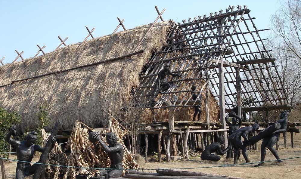 河姆渡遗址,中国已发现的最早的新石器时期文化遗址之一