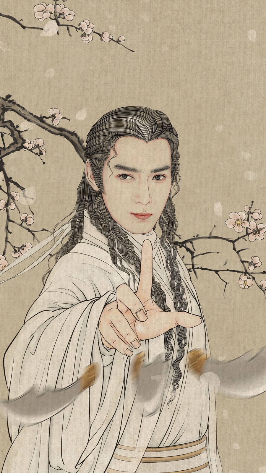 古龙江湖里的美女帅哥千景绘studio原创手绘作品欣赏 古龙江湖里的美女帅哥千景绘studio原创手绘作品欣赏