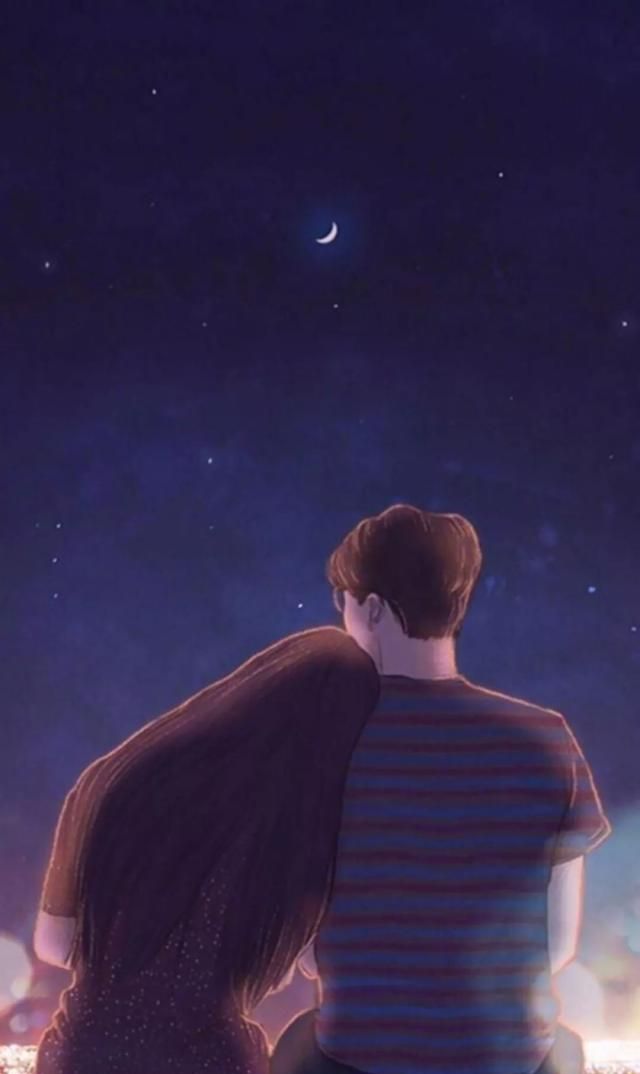 情侣壁纸高清锁屏全屏手机壁纸有你真好